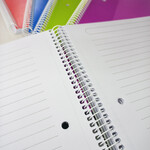 Cuaderno A4 Husares Trendy Colors Con Espiral X80H Rayado